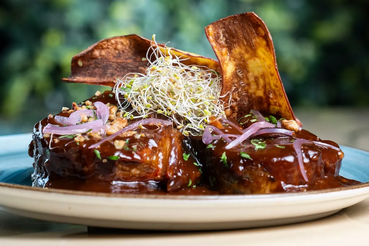 Costillas glaseadas con reducción