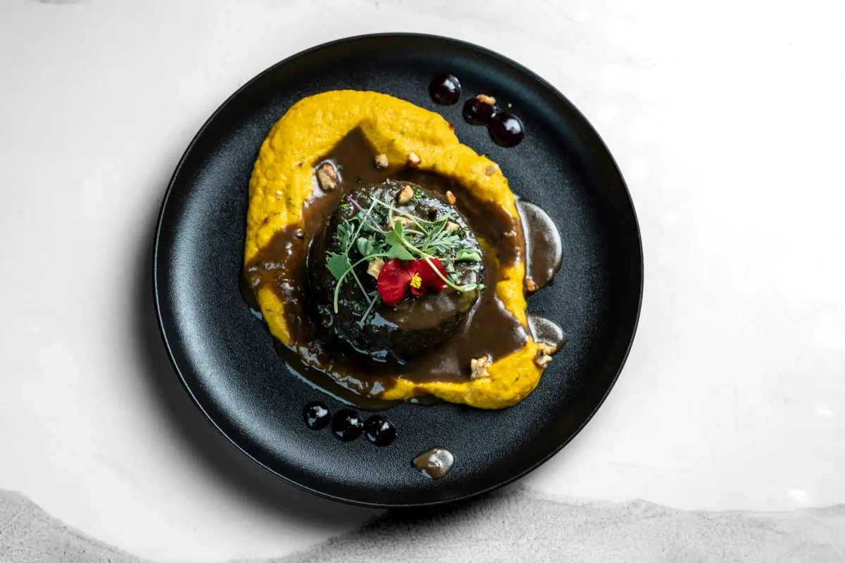 Ojo de bife con salsa