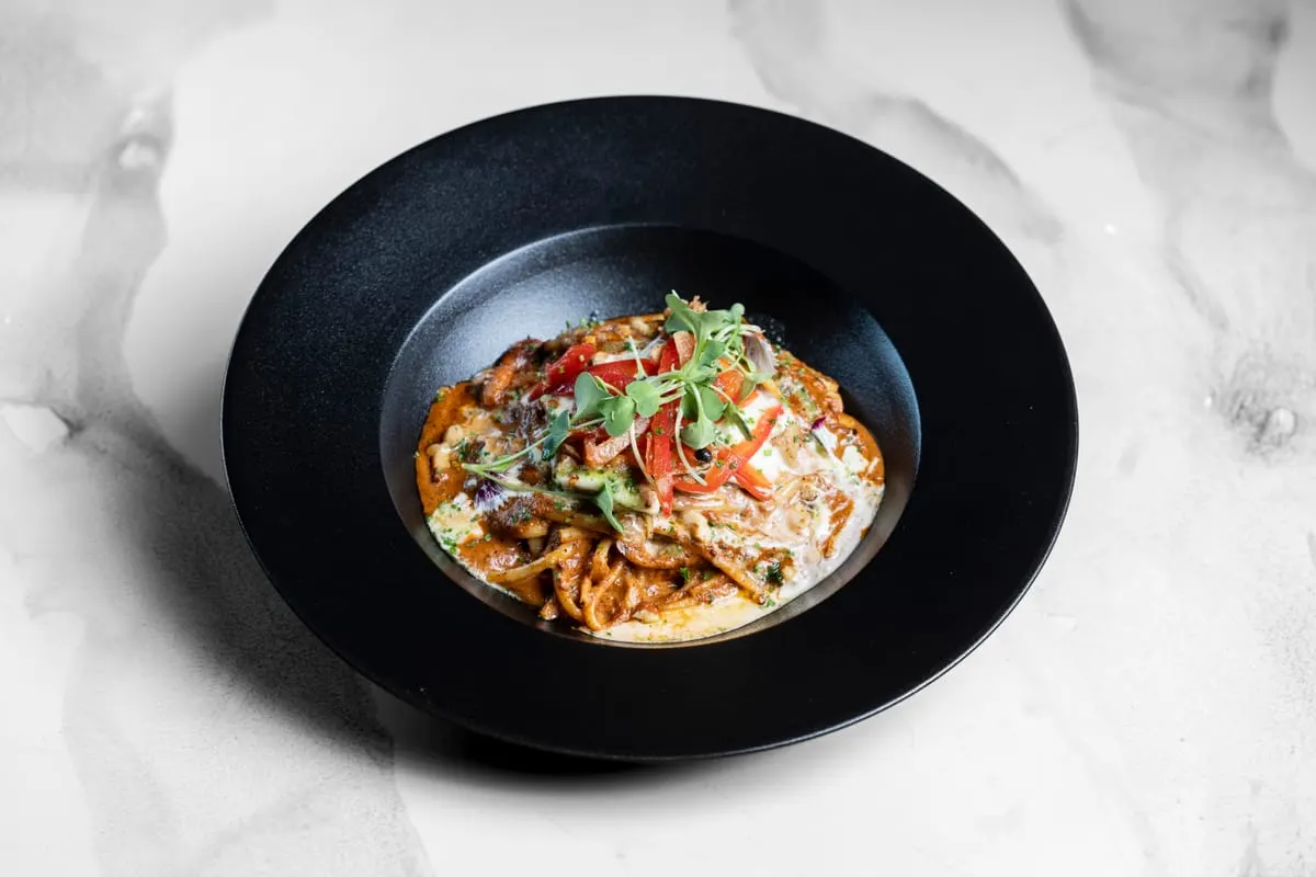 Pasta salteada