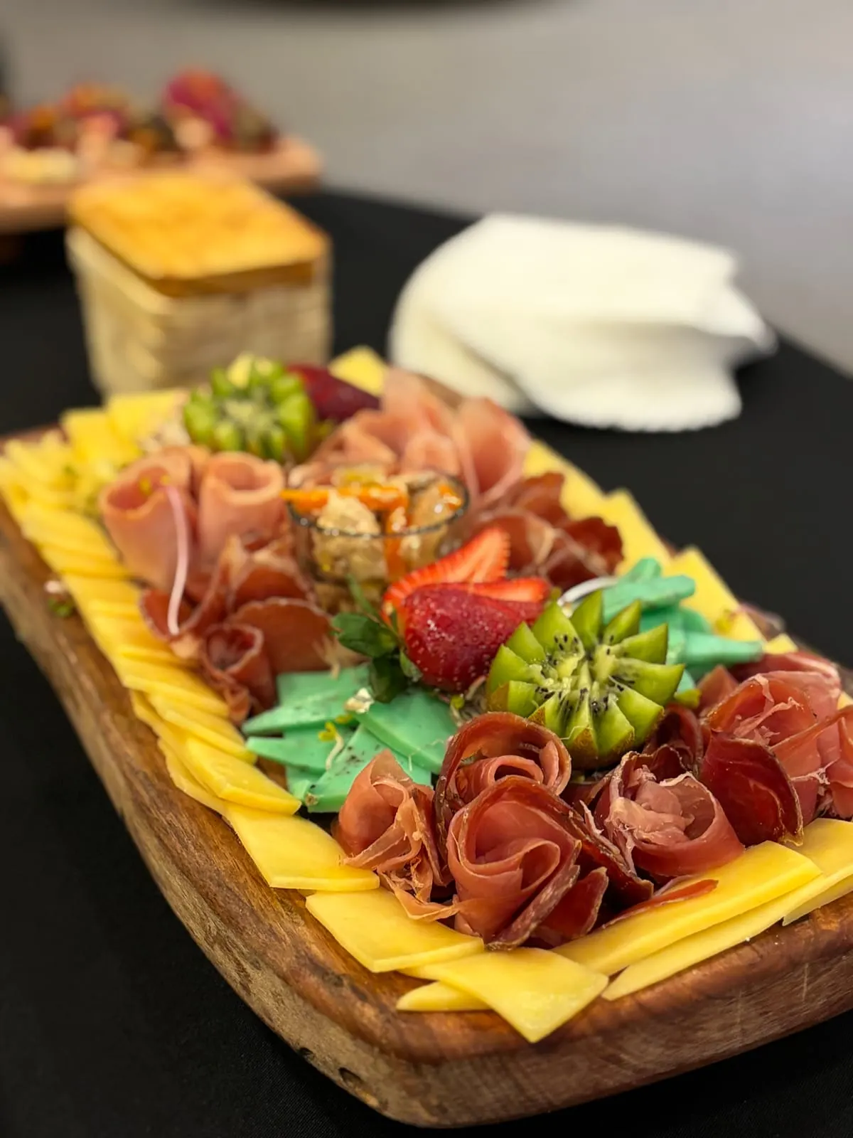 Tabla de fiambres y quesos